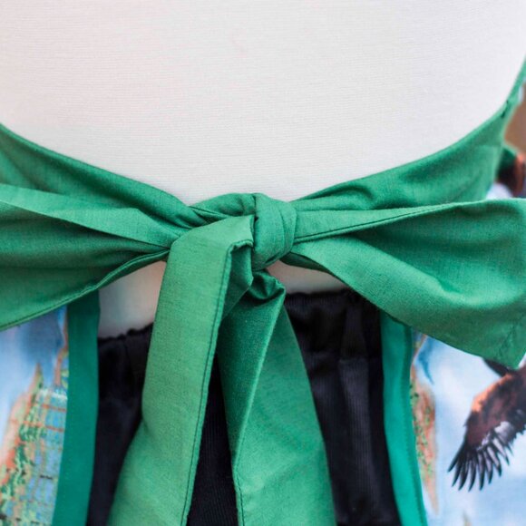 Eagles Handmade 50's Style Pin-up apron - One of a kind! - Picture 7 of 8